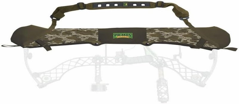 PRIMOS Hunting Neoprene Bow Sling in Mossy Oak Bottomland, Universal Fit Bow Protection with Hands-Free and Feather-Lite - Image 1